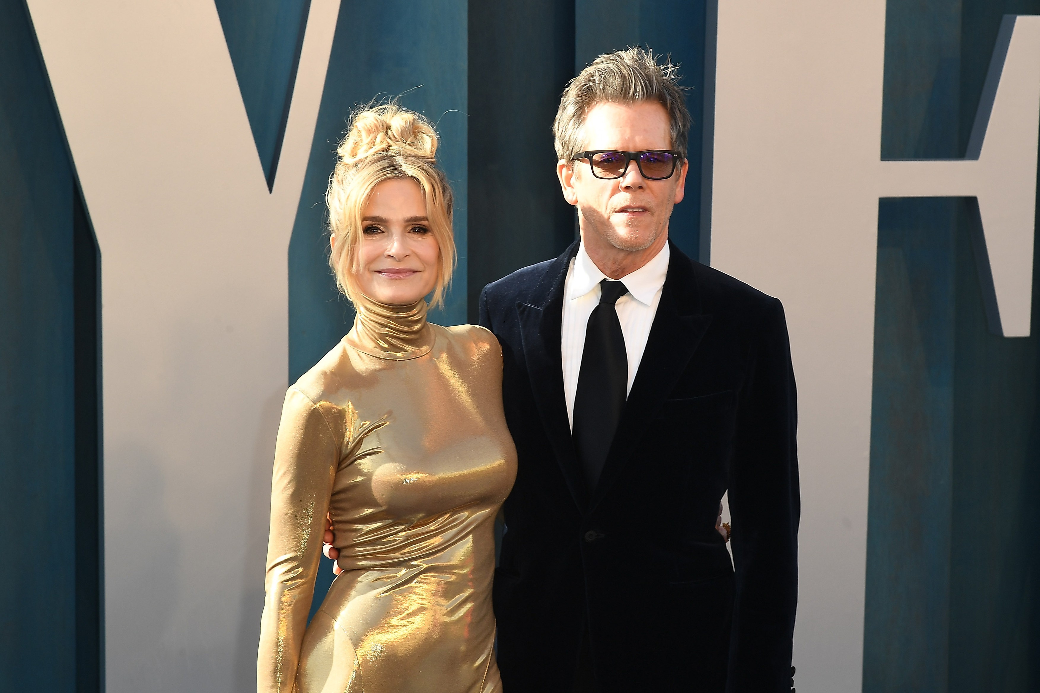 Galerie Foto: Cuplul care pare că nu îmbătrânește. Kyra Sedgwick și Kevin  Bacon, căsătoriți de 34 de ani, au strălucit la petrecerea de după Oscaruri