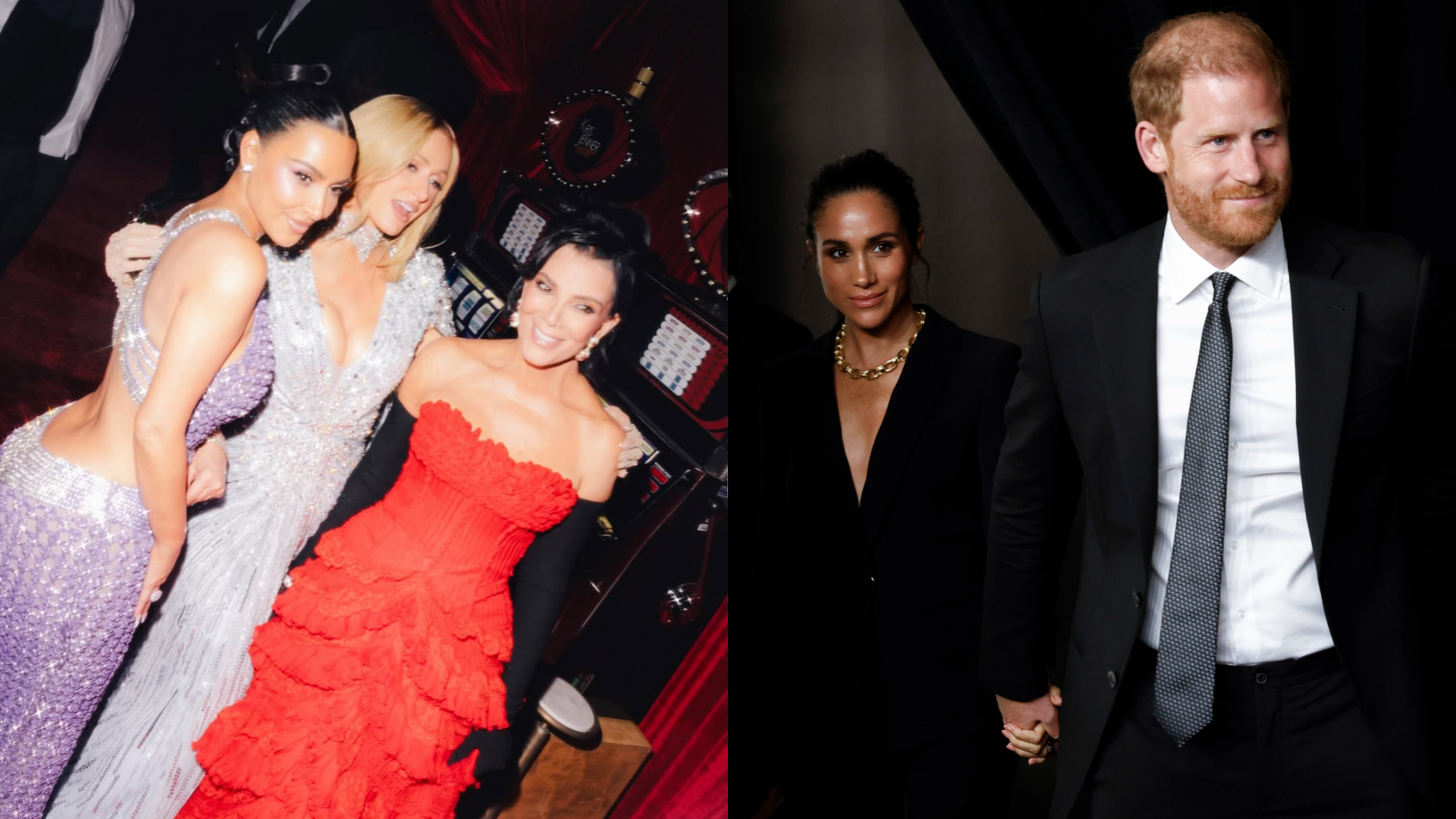 Kim Kardashian rupe tăcerea despre pozele șterse cu Harry și Meghan de la ziua mamei sale: „Nimeni nu a avut intenții ascunse”